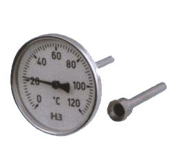 熱套式雙(shuang)金屬溫度(du)計