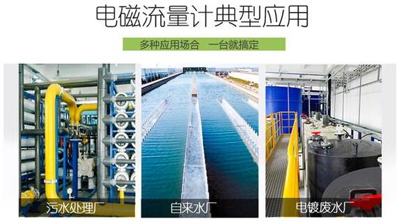 分體式(shi)電磁流量(liang)計應用領(ling)域圖示