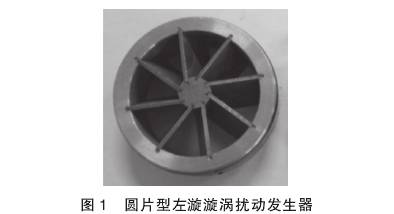 V錐流(liu)量計(ji)圓片(pian)型左(zuo)漩漩(xuan)渦擾(rao)動發(fa)生器(qi)