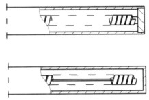 雙金(jin)屬溫(wen)度計(ji)測量(liang)端形(xing)式