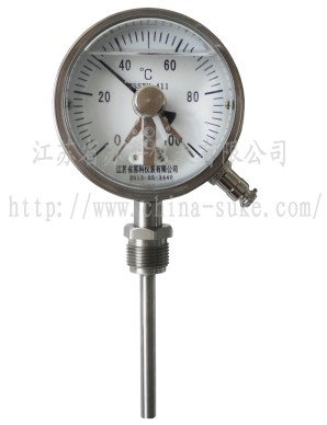 耐震(zhen)電接(jie)點雙(shuang)金屬(shu)溫度(du)計