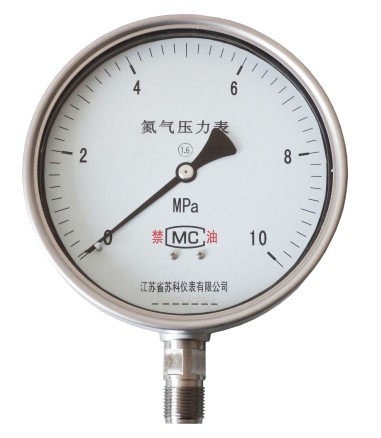 氮(dan)氣壓力(li)表